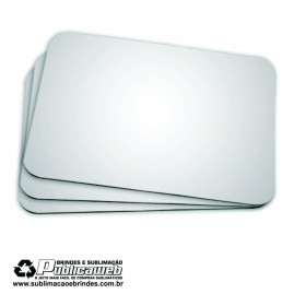 Mouse Pad Sublimatico espessura 3mm por 19x23cm