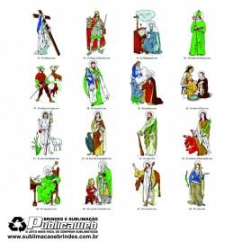 600 Artes Prontas para Sublima��o de Imagens Religiosas