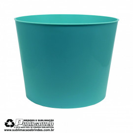 Balde de Pipoca 1.5L Azul Tiffany c/ 1 Unidade