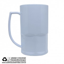 Caneca de Polimero par Chopp Sublimatica 500ml Suprema para Brindes 