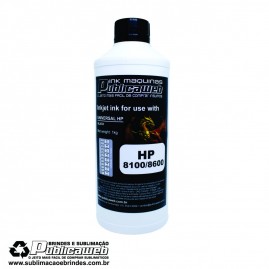 Tinta HP Preta Corante Para Pro 8100 8600