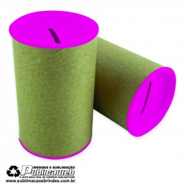 Cofrinhos Para Personalizar Pink 6x10 com 10 Unid.