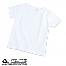 Camiseta 100% Poli�ster Infantil Tamanho 2